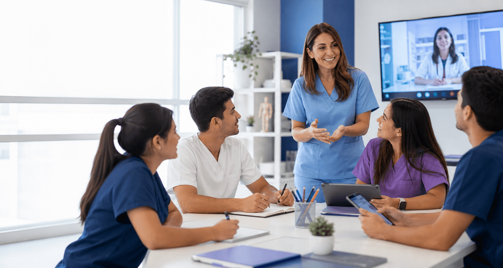 Formación profesional virtual y acompañamiento docente en MVital